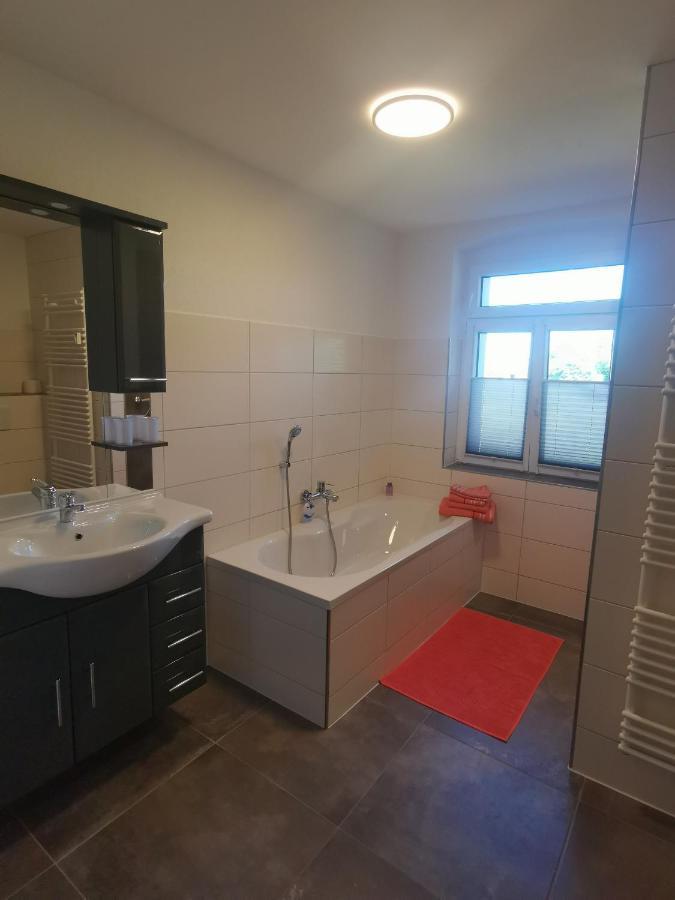 Ferienwohnung Wanderglueck Rathmannsdorf Buitenkant foto