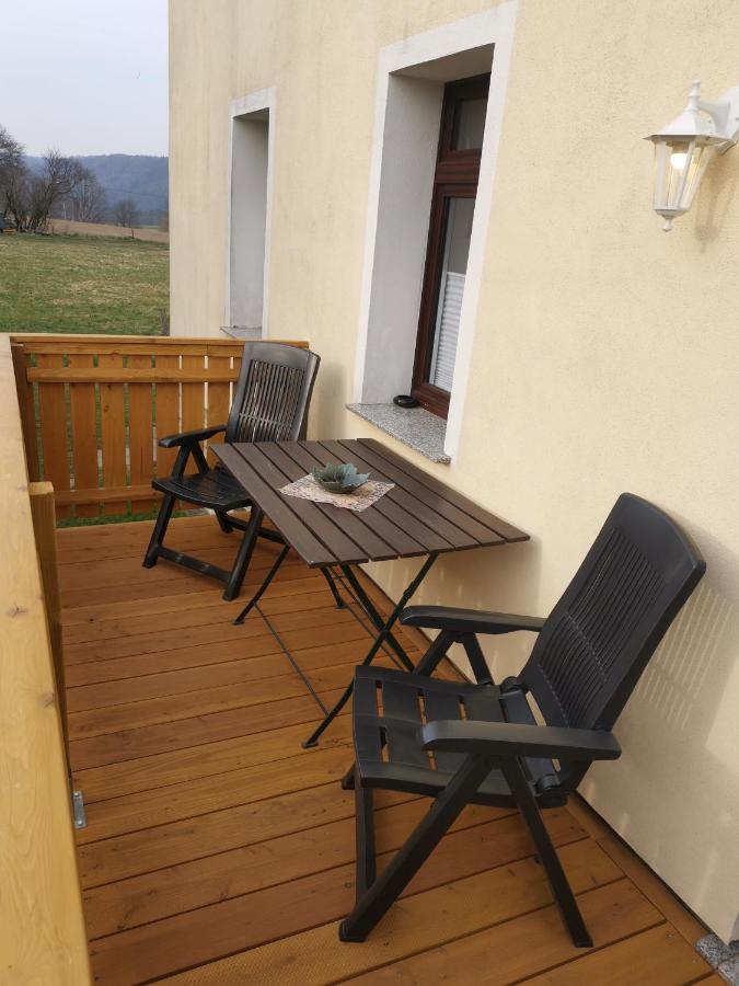 Ferienwohnung Wanderglueck Rathmannsdorf Buitenkant foto